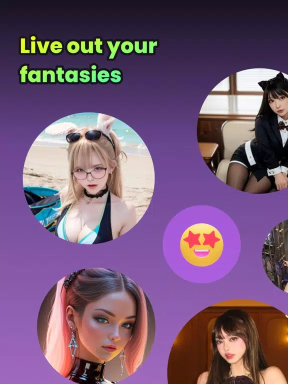 Fant.AI - Chat with AI bots iPad  Screenshots