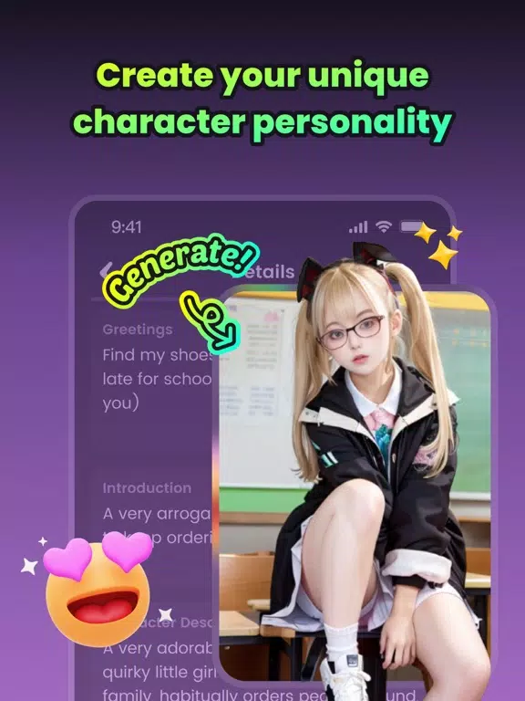 Fant.AI - Chat with AI bots iPad  Screenshots
