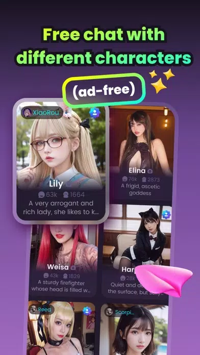 Fant.AI - Chat with AI bots Screenshots