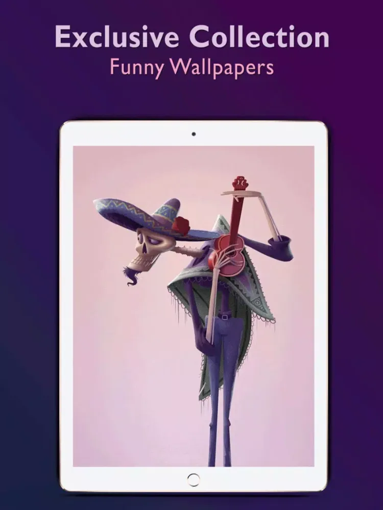 ภาพหน้าจอของ Funny Wallpapers™ iPad 
