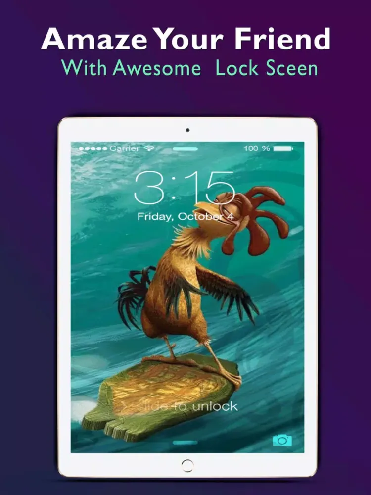 ภาพหน้าจอของ Funny Wallpapers™ iPad 