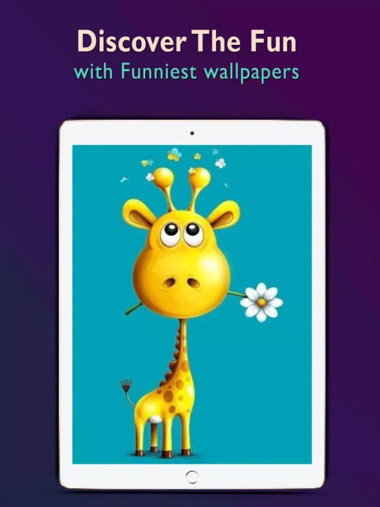 ภาพหน้าจอของ Funny Wallpapers™ iPad 