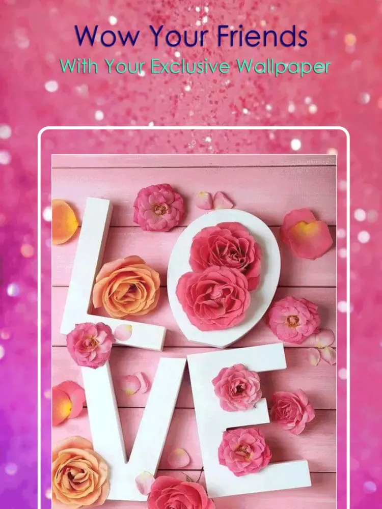 Captures d'écran de Pink Wallpapers iPad 