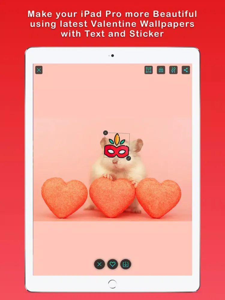 Скриншоты HD Valentine Wallpapers ® Pro iPad 