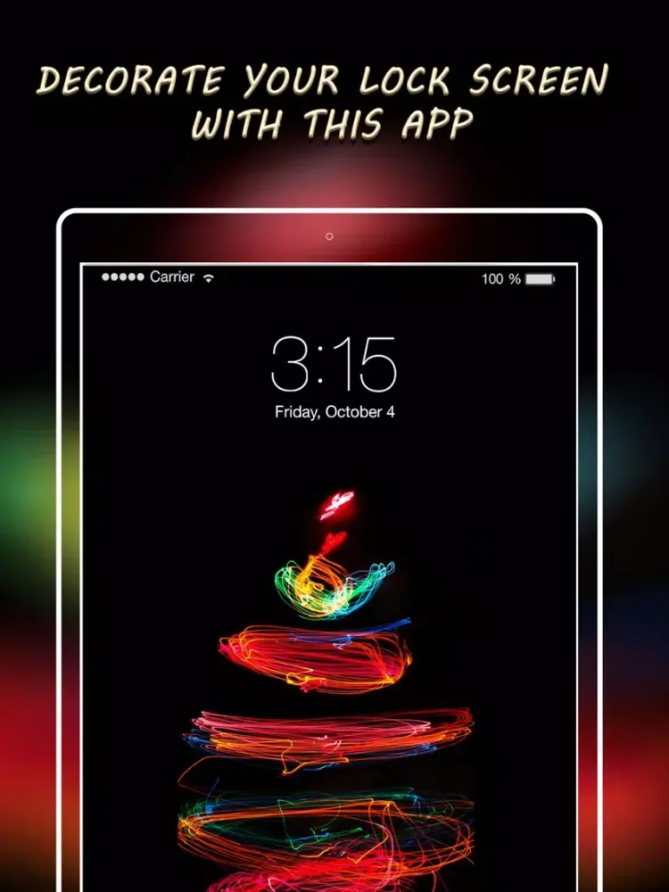 ภาพหน้าจอของ Christmas Wallpapers Pro® iPad 