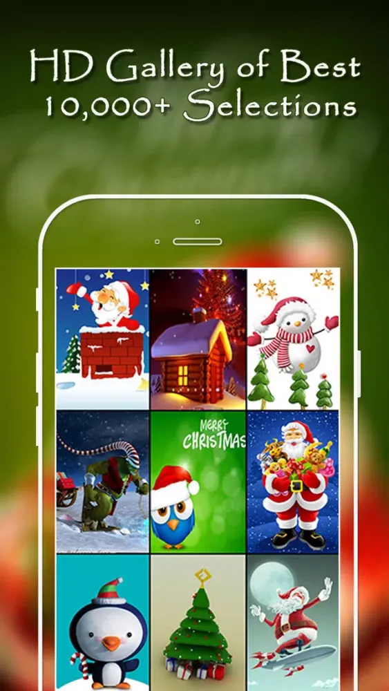 ภาพหน้าจอของ Christmas Wallpapers Pro®