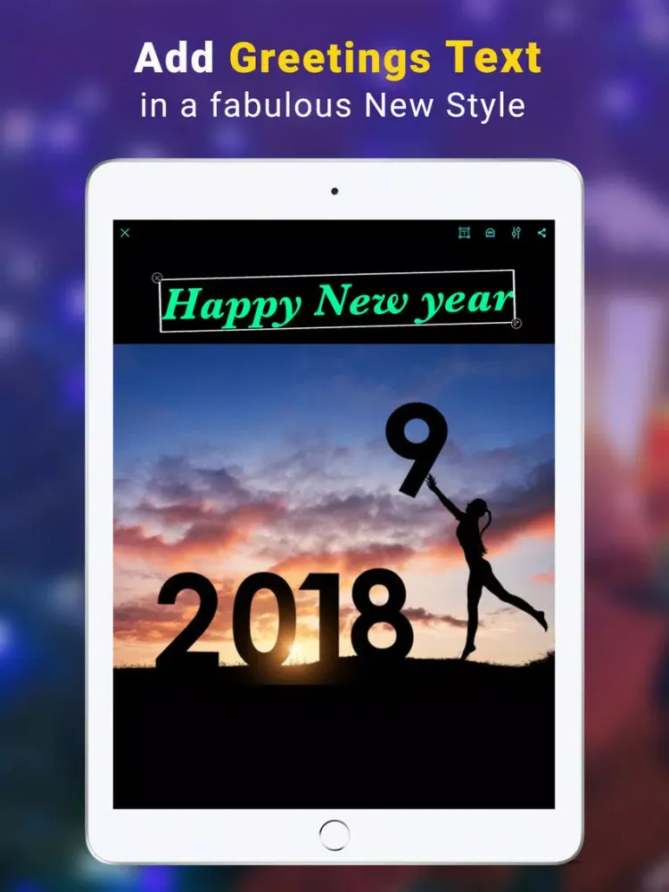 New Year 2018 Wallpapers Pro iPad  Screenshots