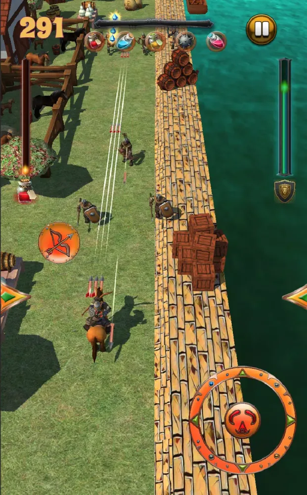 Capturas de tela do Raider Wars
