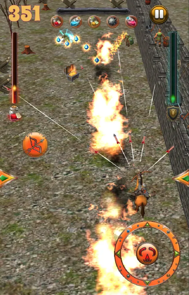 Capturas de tela do Raider Wars