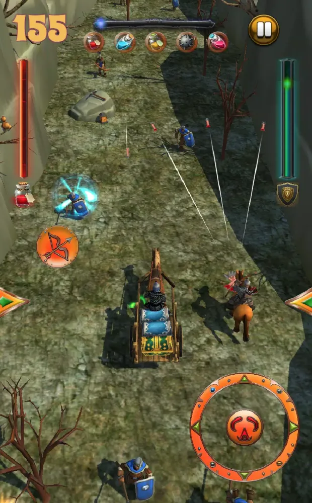 Capturas de tela do Raider Wars