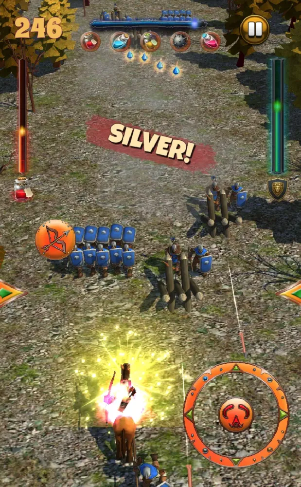 Capturas de tela do Raider Wars