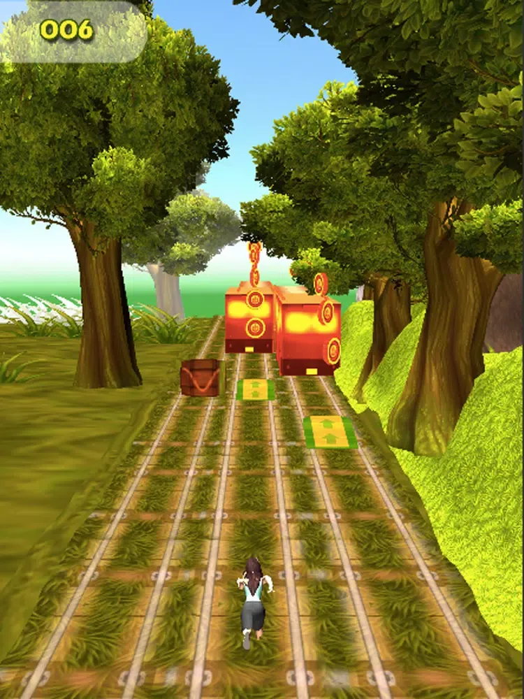 Subway Forest For Run iPad  स्क्रीनशॉट