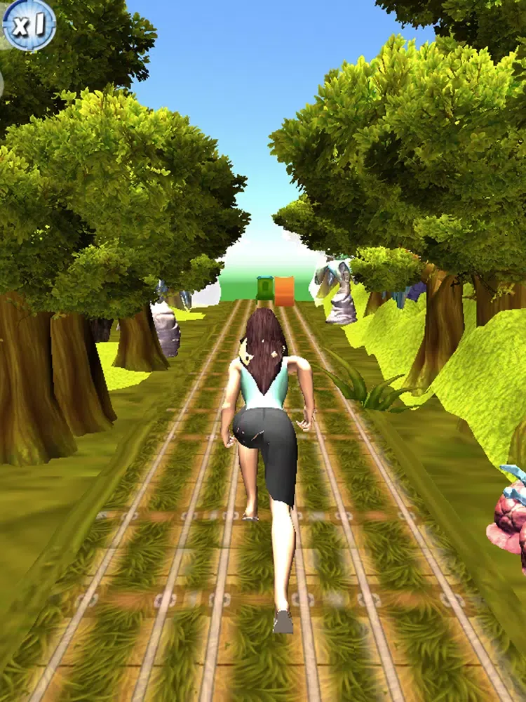 Subway Forest For Run iPad  स्क्रीनशॉट