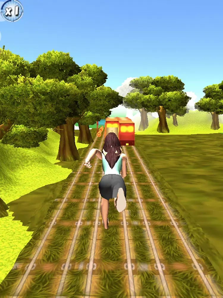 Subway Forest For Run iPad  स्क्रीनशॉट