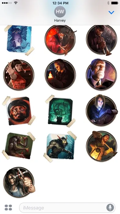 Arkham Horror Stickers Screenshots