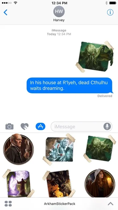 Arkham Horror Stickers Screenshots