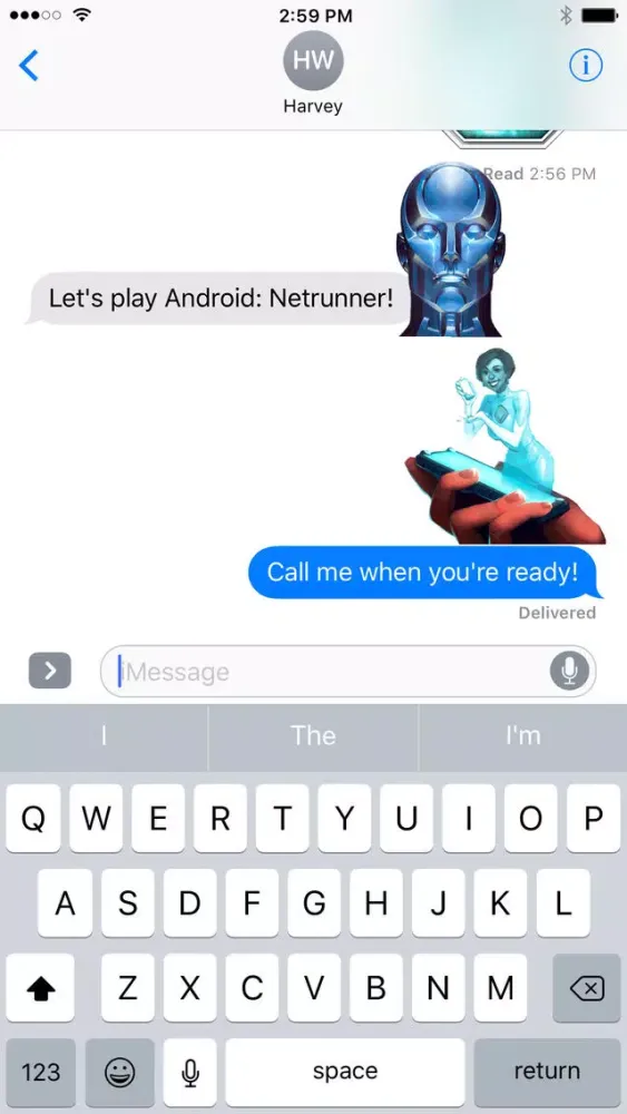 Captures d'écran de Android Universe Stickers