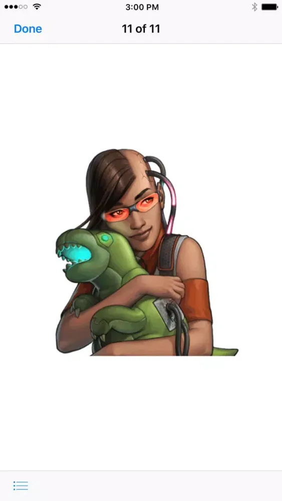Captures d'écran de Android Universe Stickers