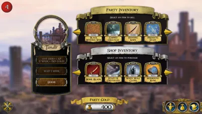 Tangkapan skrin Road to Legend