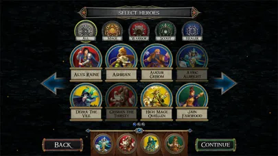 Tangkapan skrin Road to Legend