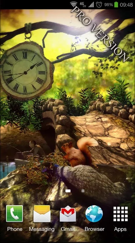 ภาพหน้าจอของ Fantasy Forest 3d Free