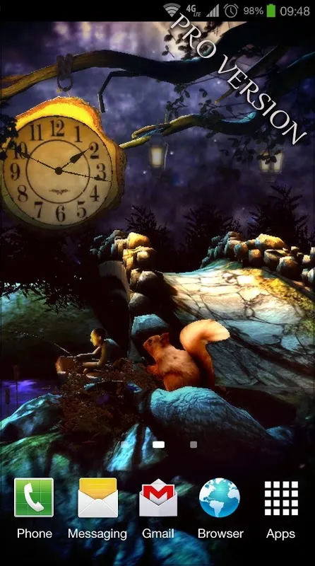 ภาพหน้าจอของ Fantasy Forest 3d Free