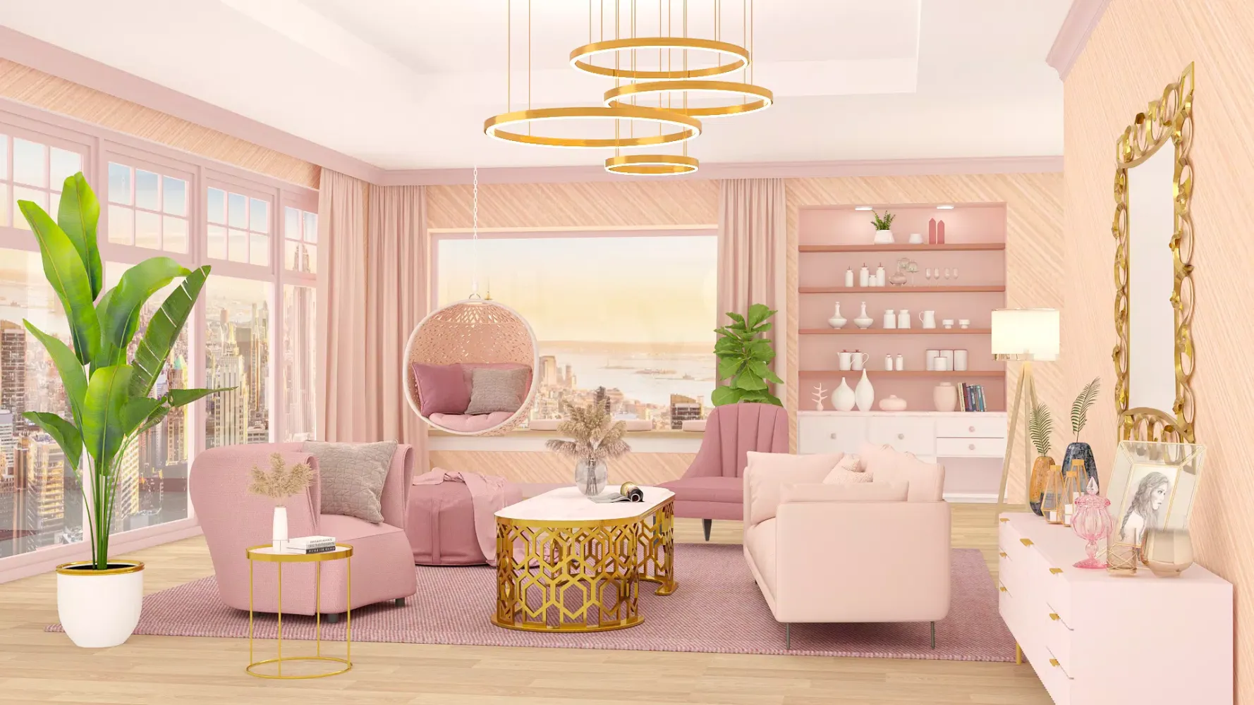 Pink Home Design Screenshots