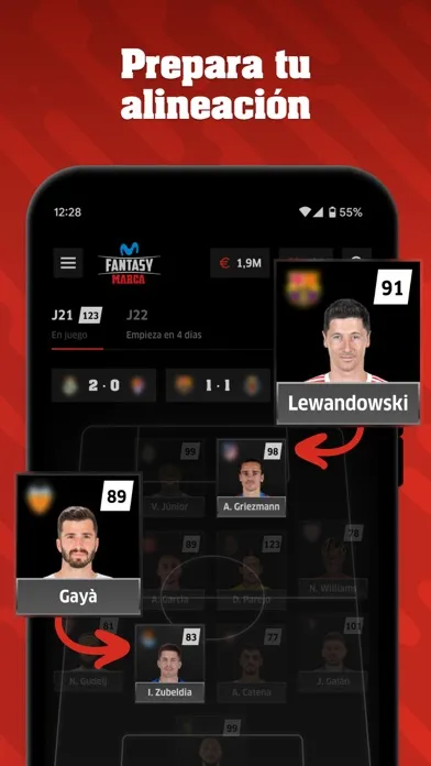 Fantasy MARCA Screenshots