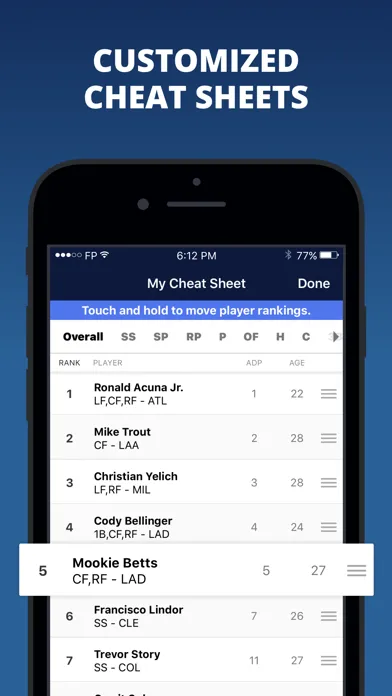 تصاویر Fantasy Baseball Draft Wizard