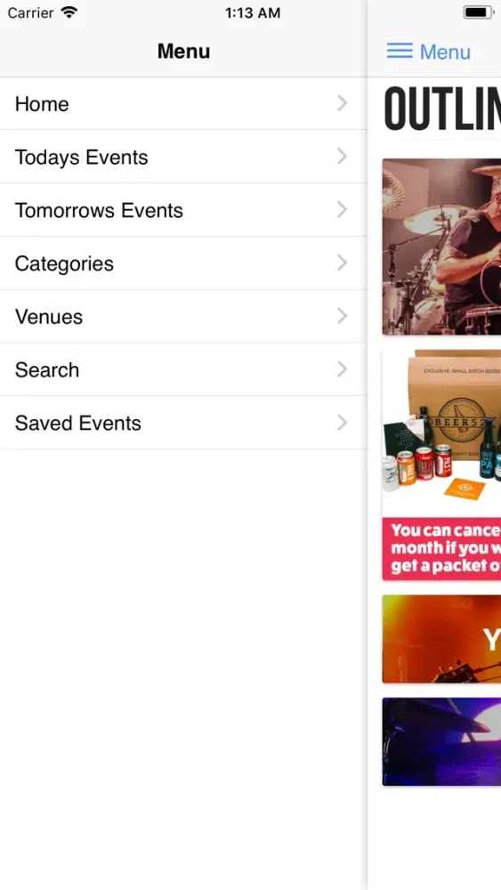 Outline Listings Norwich स्क्रीनशॉट