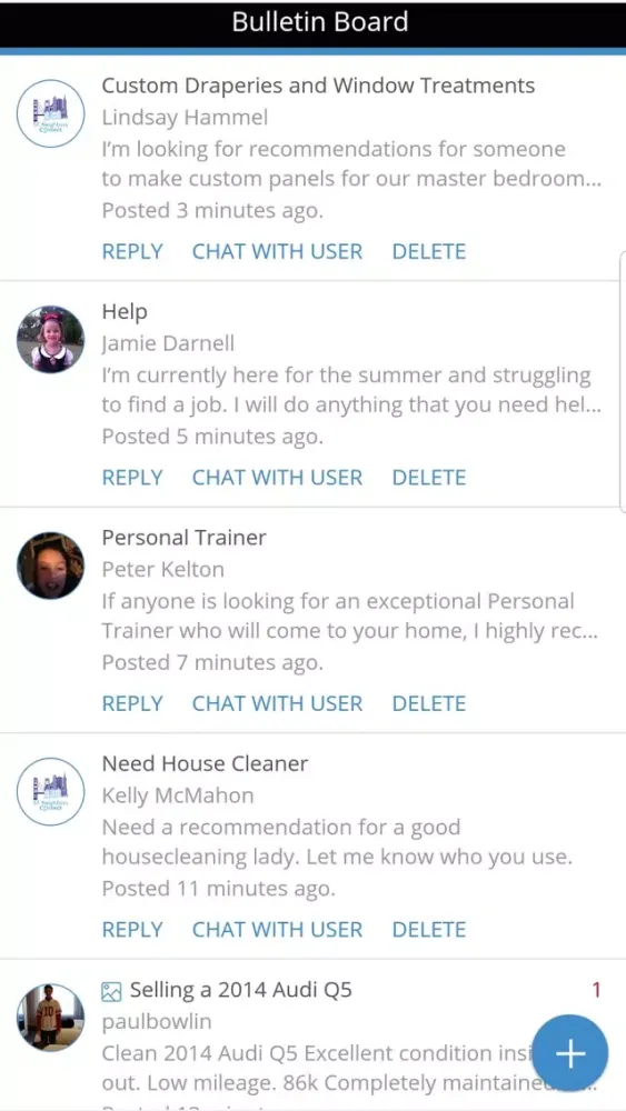 Capturas de tela do SF Neighbors Connect