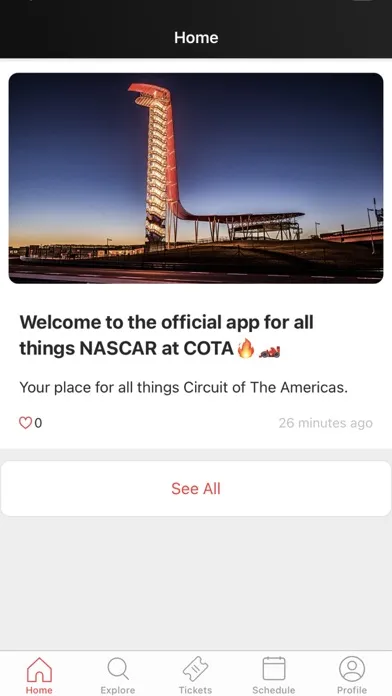 Capturas de pantalla de NASCAR at COTA