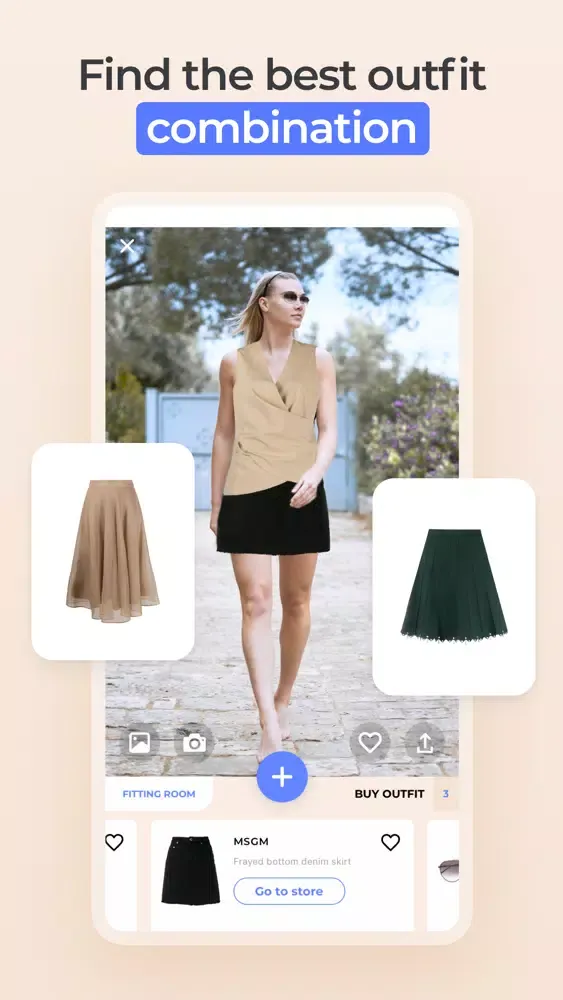 Dress.me — Pocket fitting room应用截图