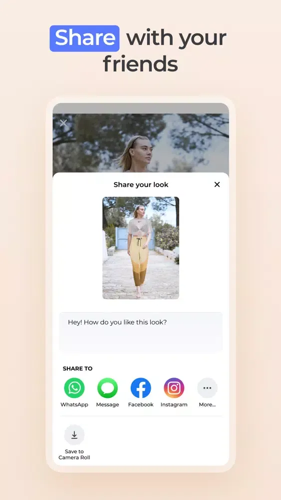 Dress.me — Pocket fitting room应用截图