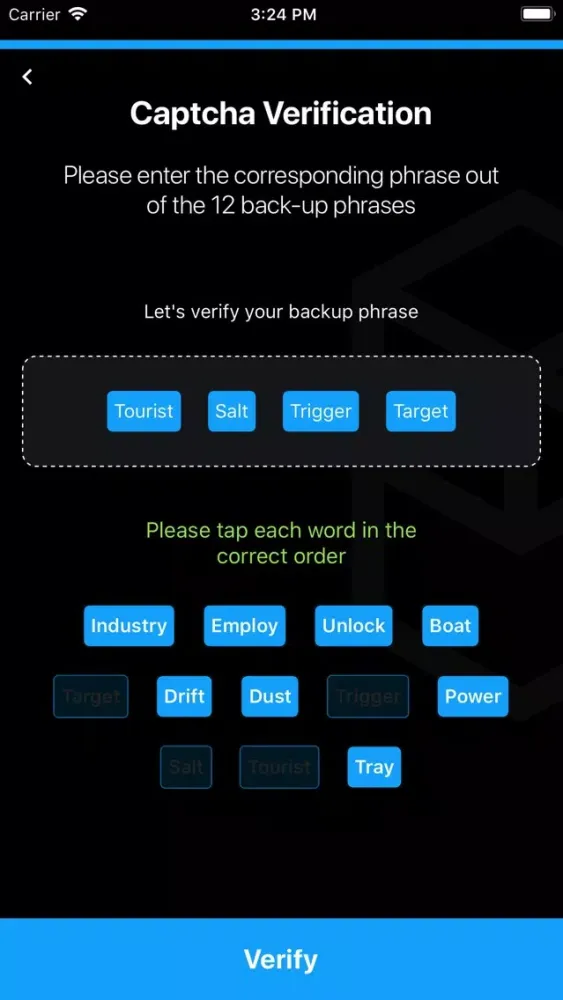 Скриншоты Fantom Wallet