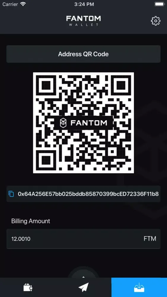 Скриншоты Fantom Wallet