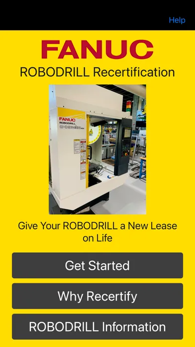 Robodrill Recertification Ekran Görüntüleri