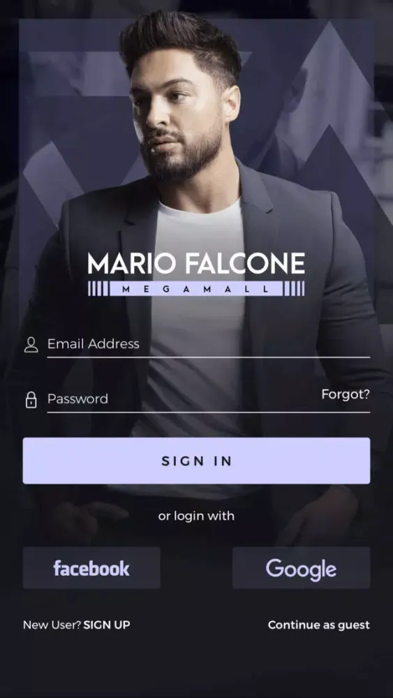 Capturas de tela do Mario Falcone