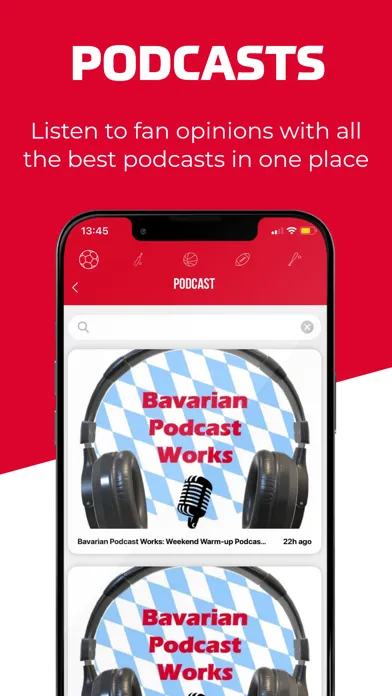 Captures d'écran de Die-Bayern - Live Scores