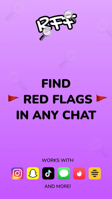 RFF - red flags finder スクリーンショット