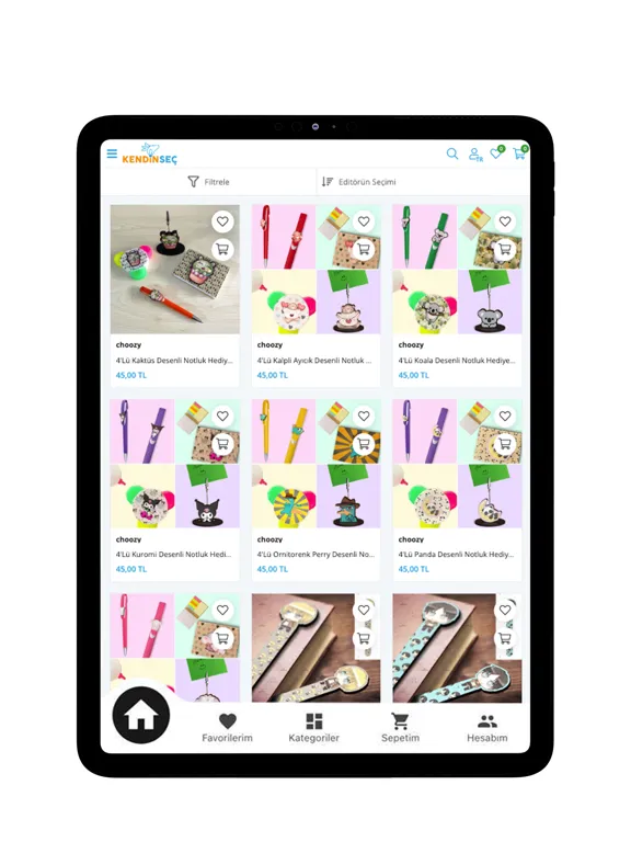 Kendin Seç iPad  スクリーンショット