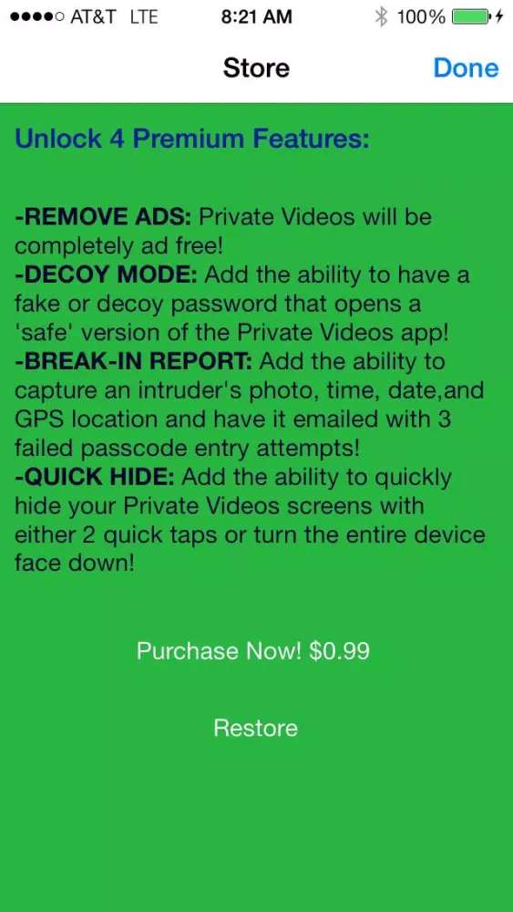 EZ Private Videos: The Ultimate Secret Video Organizer Screenshots