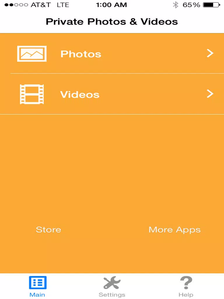 ภาพหน้าจอของ EZ Secure Media:The Ultimate Secret Video & Photo Organizer iPad 