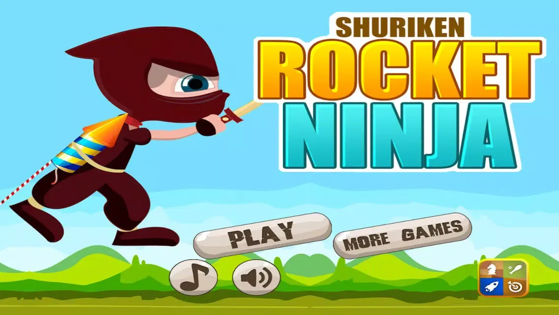 Captures d'écran de Shuriken Rocket Ninja FREE