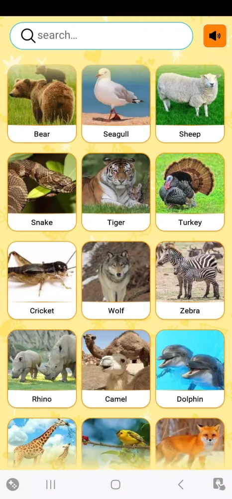 Real Animal sounds Ekran Görüntüleri