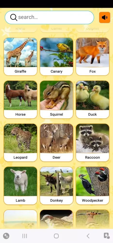Real Animal sounds Ekran Görüntüleri