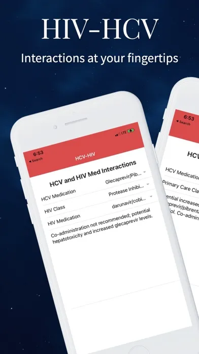 HIV-HCV Screenshots