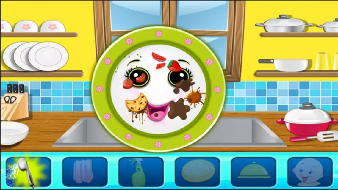 صور Dish Wash Kids Game