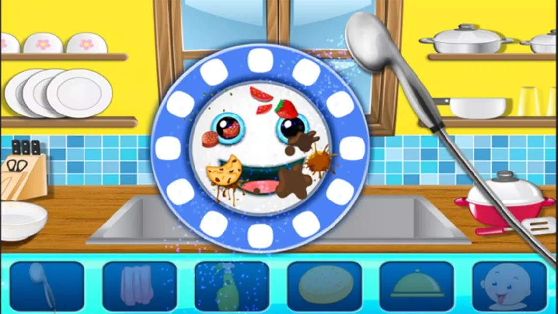 صور Dish Wash Kids Game