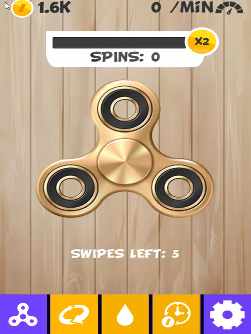 Fidget Spinner Finger Toy iPad  스크린샷
